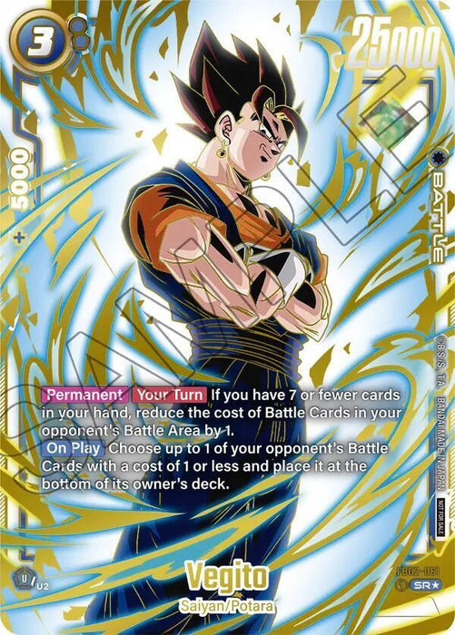Vegito (FB02-061) (Ultimate Battle 2024 Vol.2) [Fusion World Tournament Cards] - for just $52.45! 