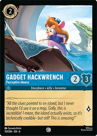 Gadget Hackwrench - Perceptive Mouse (151/204) - Azurite Sea - for just $0.03! 