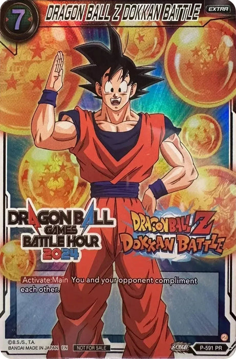 DRAGON BALL Z DOKKAN BATTLE (Dragon Ball Games Battle Hour 2024 Promo Card Set) (P-591) [Promotion Cards] - for just $7.75! 