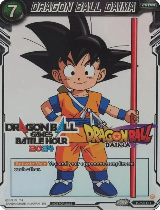 DRAGON BALL DAIMA (Dragon Ball Games Battle Hour 2024 Promo Card Set) (P-592) [Promotion Cards] - for just $6.70! 