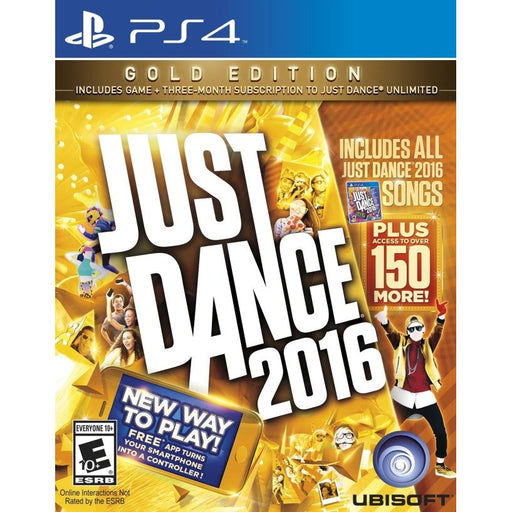 Just Dance 2016 Gold Edition (Playstation 4) - Just $0! Shop now at Retro Gaming of Denver