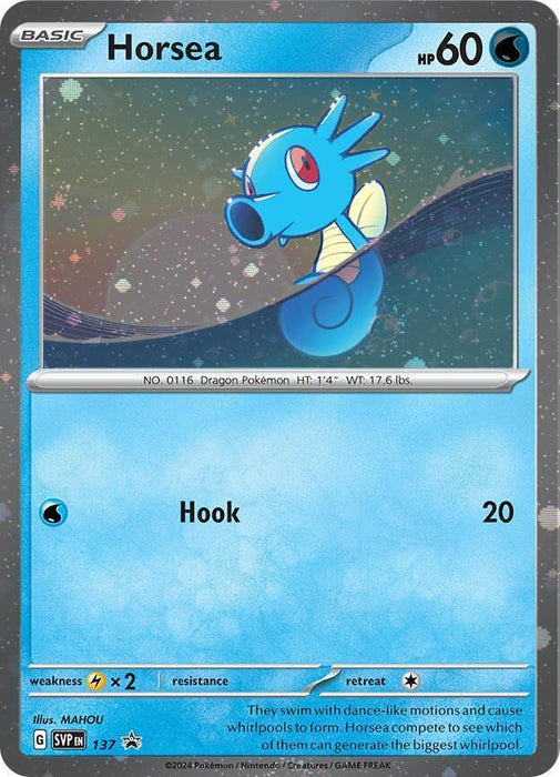 Horsea (SVP137) (Cosmo Holo) [SV: Scarlet & Violet Promo Cards] - for just $0.70! 