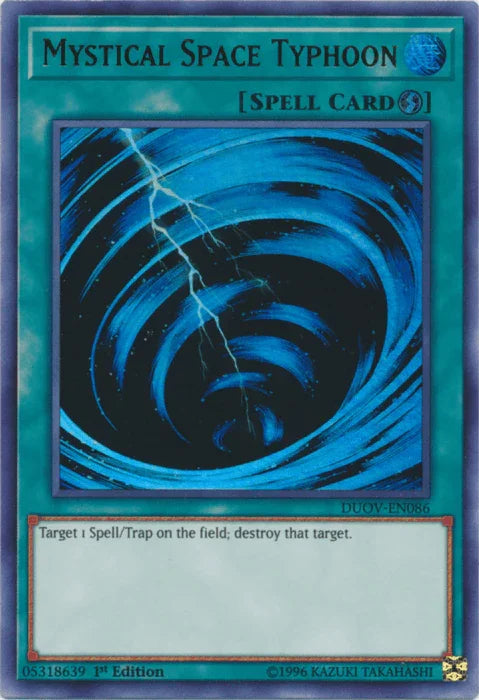 Mystical Space Typhoon [DUOV-EN086] Ultra Rare - for just $1.65! 