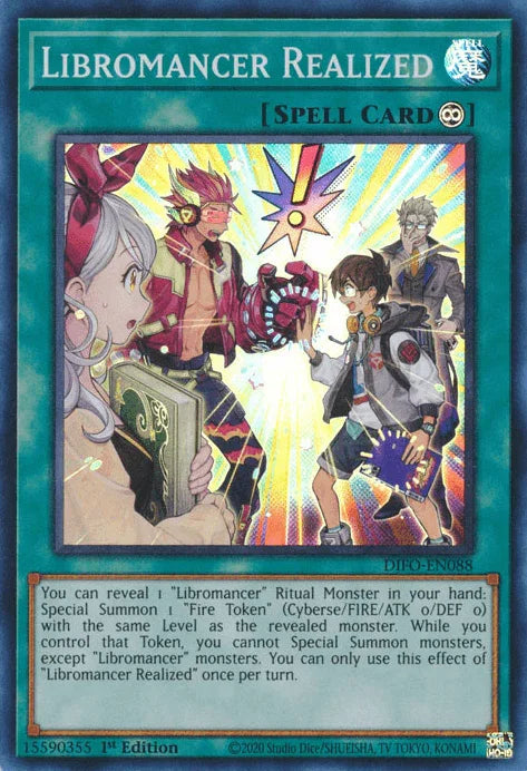 Libromancer Realized [DIFO-EN088] Super Rare - for just $0.10! 