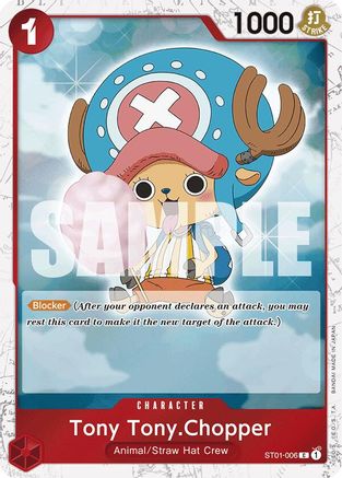Tony Tony.Chopper (ST01-006) (Jolly Roger Foil) (ST01-006) - Premium Booster -The Best- Foil - for just $0.95! 