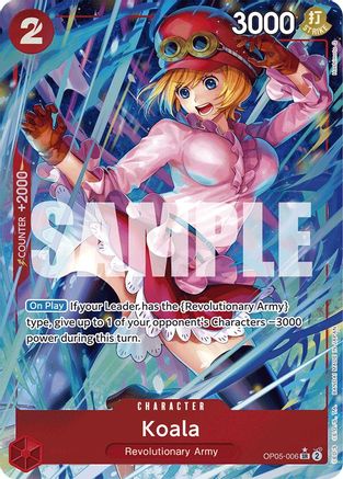 Koala (Alternate Art) (OP05-006) - Premium Booster -The Best- Foil - for just $17.60! 