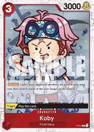 Koby (Jolly Roger Foil) (P-014) - Premium Booster -The Best- Foil - for just $0.15! 