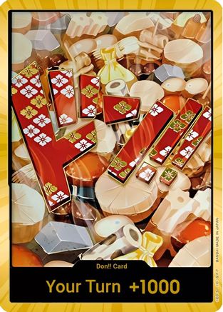 DON!! Card (Oden) (Gold) - Premium Booster -The Best- Foil - for just $22.85! 