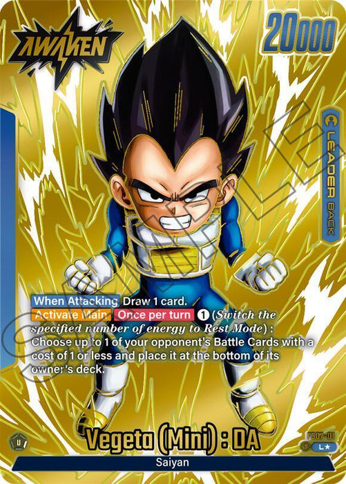 Vegeta (Mini) : DA (Gold) [Fusion World Tournament Cards] - for just $9.30! 