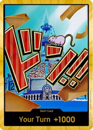DON!! Card (Iceberg) (Gold) - Premium Booster -The Best- Foil - for just $23.77! 