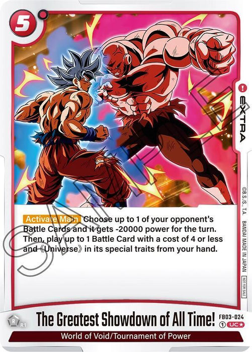 The Greatest Showdown of All Time! (Tournament Pack 04) [Tournament and Championship Promos] - for just $0.15! 
