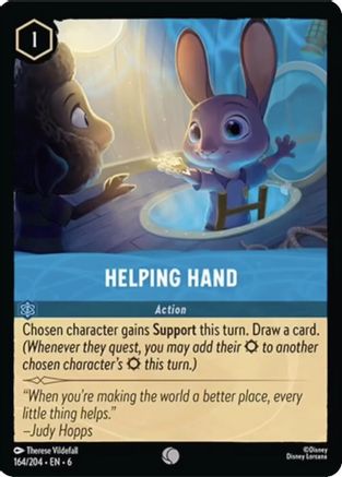 Helping Hand (164/204) - Azurite Sea - for just $0.02! 