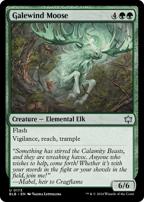 Galewind Moose (BLB-173) - Bloomburrow - for just $0.04! 