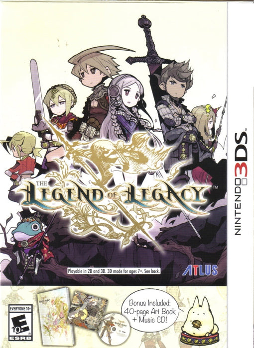 Legend of Legacy Launch Edition (Nintendo 3DS) - for just $0! 