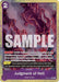 Judgment of Hell (Alternate Art) (OP02-089) - Premium Booster -The Best- Foil - for just $3.70! 