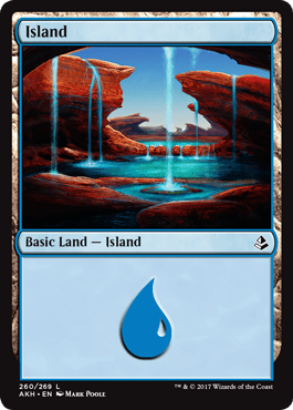 Island (4) (Amonkhet) Near Mint - for just $0.15! 