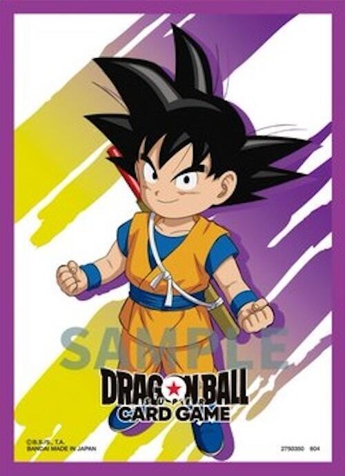Dragon Ball Super Fusion World Card Game Official Sleeves - Son Goku (Mini) (64-Pack) - for just $6.95! 