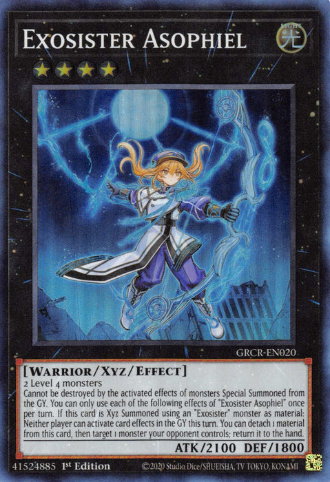 Exosister Asophiel [GRCR-EN020] Super Rare - for just $0.10! 