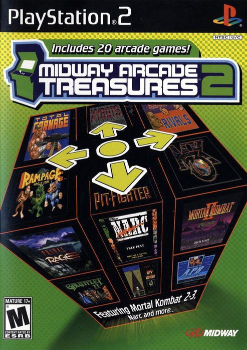 Midway Arcade Treasures 2 (Playstation 2) - for just $0! 