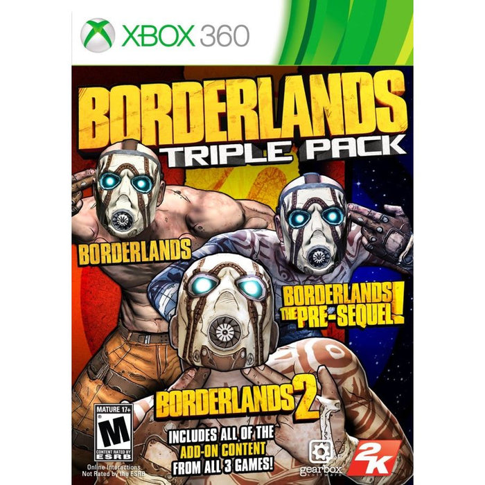 Borderlands Triple Pack (Xbox 360) - Just $0! Shop now at Retro Gaming of Denver