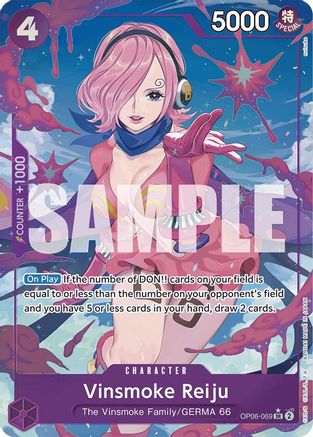 Vinsmoke Reiju (OP06-069) (Alternate Art) (OP06-069) - Premium Booster -The Best- Foil - for just $33.52! 