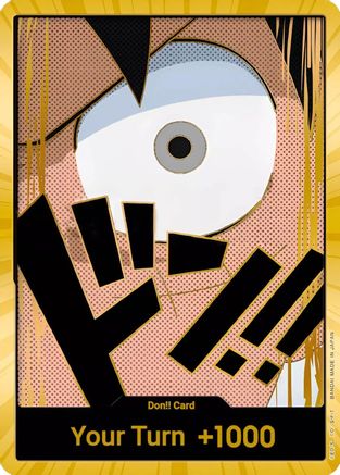 DON!! Card (Luffy) (Gold) - Premium Booster -The Best- Foil - for just $100.55! 