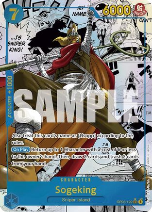 Sogeking (Manga) (OP03-122) - Premium Booster -The Best- Foil - for just $265.15! 