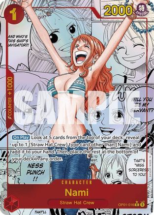 Nami (OP01-016) (Manga) (OP01-016) - Premium Booster -The Best- Foil - for just $1040.55! 