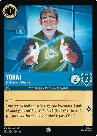 Yokai - Professor Callaghan (158/204) - Azurite Sea - Just $0.05! Shop now at Retro Gaming of Denver