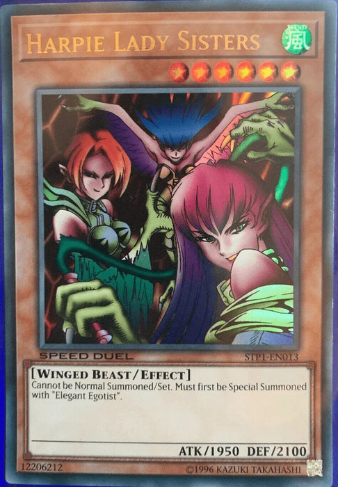Harpie Lady Sisters [STP1-EN013] Ultra Rare - for just $2! 