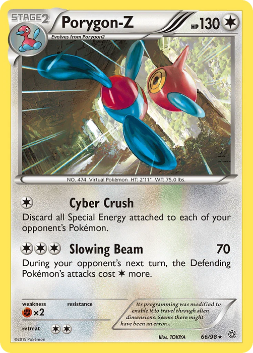 Porygon-Z (66/98) [XY: Ancient Origins] - for just $0.10! 