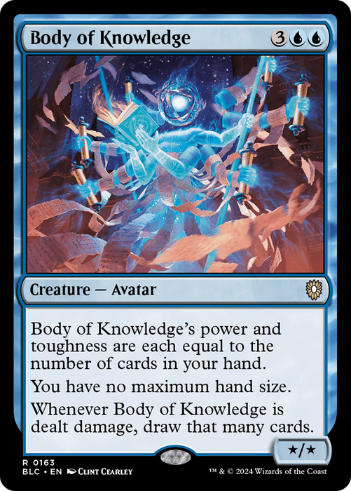 Body of Knowledge (BLC-163) - Bloomburrow Commander - for just $0.10! 