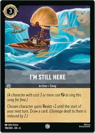 I'm Still Here (196/204) - Azurite Sea Cold Foil - Just $0.15! Shop now at Retro Gaming of Denver