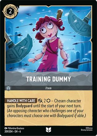 Training Dummy (201/204) - Azurite Sea Cold Foil - for just $0.06! 