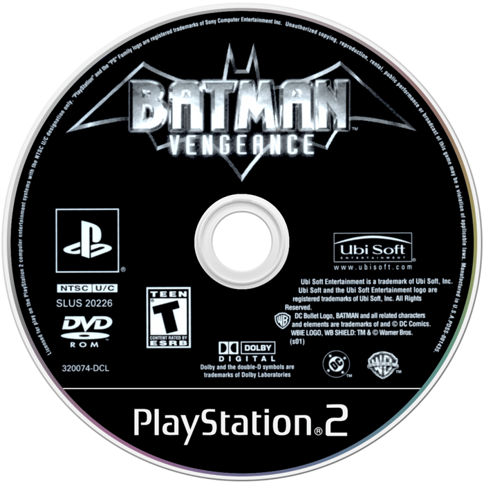 Batman: Vengeance – PlayStation 2 (PS2) - for just $0! 