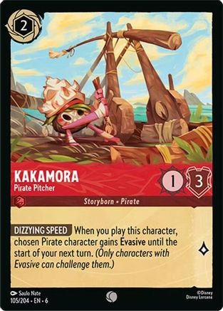 Kakamora - Pirate Pitcher (105/204) - Azurite Sea Cold Foil - for just $0.06! 