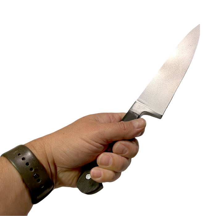 Plastic 13 Inch Chef’s Knife Silver Blade and Black Handle - for just $63! 