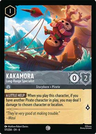 Kakamora - Long-Range Specialist (171/204) - Azurite Sea Cold Foil - for just $0.06! 