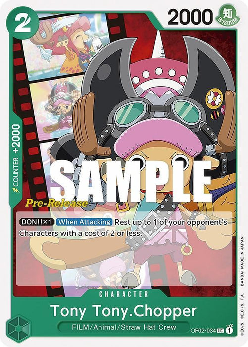 Tony Tony.Chopper [Paramount War Pre-Release Cards] - for just $10.50! 