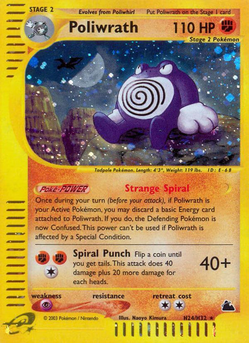 Poliwrath (H24/H32) [Skyridge] - for just $120! 