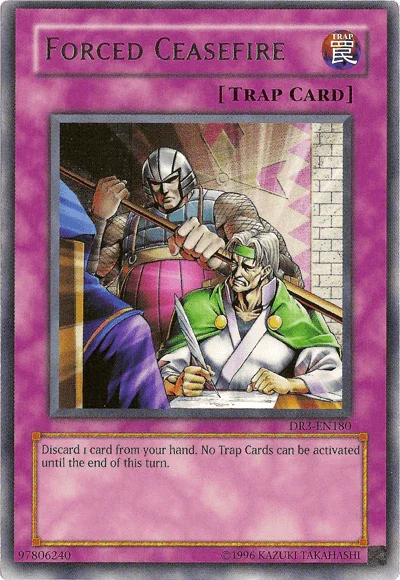 Forced Ceasefire [DR3-EN180] Rare - for just $1.60! 