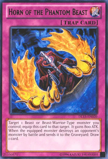 Horn of the Phantom Beast (Green) [DL15-EN020] Rare - for just $0.65! 