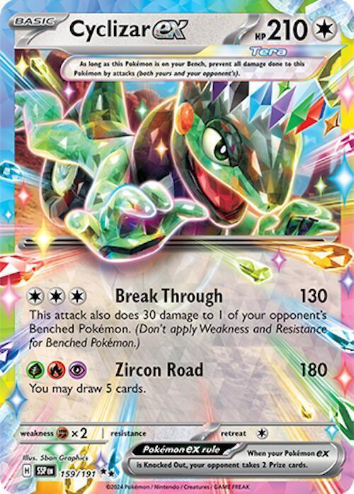 Cyclizar ex (159/191) [Scarlet & Violet: Surging Sparks] - for just $0.30! 