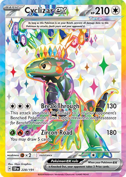 Cyclizar ex (228/191) [Scarlet & Violet: Surging Sparks] - for just $0.60! 