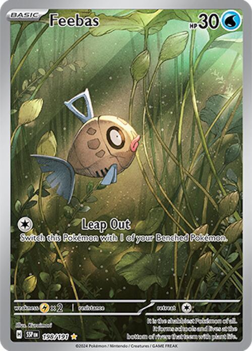 Feebas (198/191) [Scarlet & Violet: Surging Sparks] - for just $3.05! 