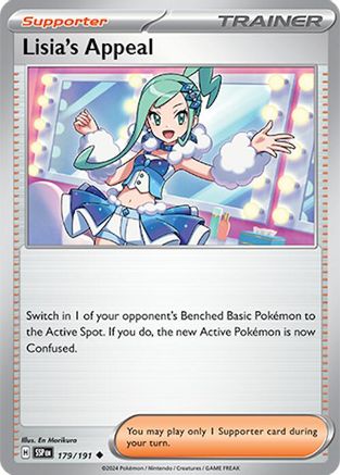 Lisia's Appeal 179/191 - SV08 Surging Sparks - for just $0.06! 