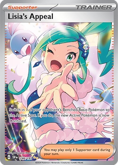 Lisia's Appeal (246/191) [Scarlet & Violet: Surging Sparks] - for just $13.10! 