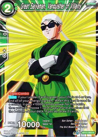 Great Saiyaman, Vanquisher of Villainy (BT11-065) [Vermilion Bloodline] - for just $0.15! 