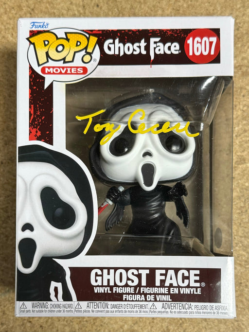 Tony Cecere Signed Ghost Face Scream 2024 Funko Pop! #1607 With JSA COA - for just $100! 
