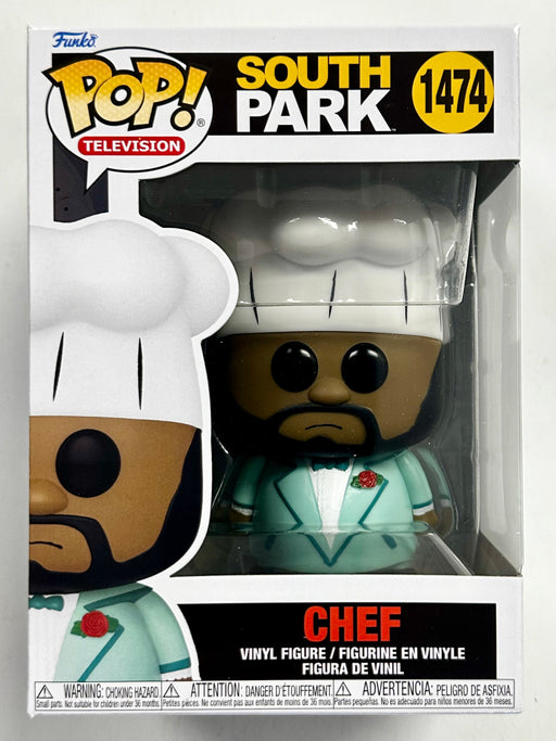Funko Pop! Animation Jerome Nigel McElroy AKA Chef In Suit #1474 South Park 2024 - for just $13! 